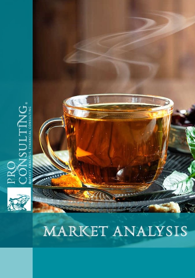 Market research report on tea in Ukraine. 2022 year